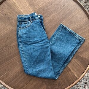 Abercrombie low rise baggy jeans
